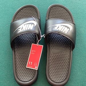 Nike Black Slide Sandals